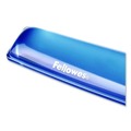 Mouse Pads & Wrist Support | Fellowes Mfg Co. 91137 Gel Crystals 18.5 in. x 2.25 in. Keyboard Wrist Rest - Blue image number 2