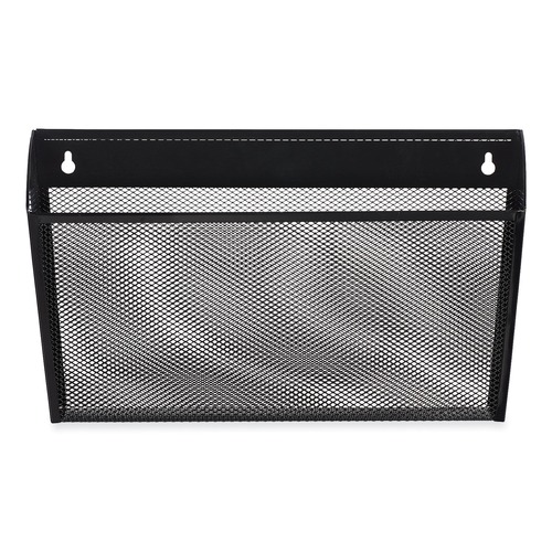  | Universal UNV20026 14 in. x 3.1 in. x 8.2 in. Metal Mesh Wall Letter File - Black image number 0