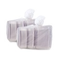 Food Trays, Containers, and Lids | Dart C55UT3 StayLock 8.6 in. x 9 in. x 3 in. 3-Compartments Plastic Hinged Lid Containers - Clear (200/Carton) image number 1