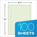 Notebooks & Pads | TOPS 35510 8.5 x 11 Cross-Section Quad Rule Engineering Computation Pads - Black/Green Cover (100-Sheets/Pad) image number 4