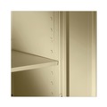 Office Filing Cabinets & Shelves | Alera CM7218PY 36 in. x 18 in. x 72 in. Heavy-Duty Welded Storage Cabinet with 4 Adjustable Shelves - Putty image number 6