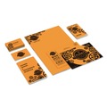 Copy & Printer Paper | Astrobrights 22851 65 lbs. 8.5 in. x 11 in. Colored Cardstock - Cosmic Orange (250/Pack) image number 2