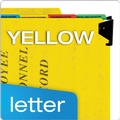 File Folders | Pendaflex SER-2-YEL 1/3-Cut Exterior Tabs 5 Dividers with 1/5-Cut Tabs Letter Size Hanging-Style Personnel Folders - Yellow image number 6