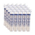 Cups and Lids | SOLO RNP21P-J8000 Symphony Design 21 oz Double Sided Poly Paper Cold Cups - Tan/Maroon/White (50/Pack, 20 Packs/Carton) image number 1