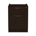 Office Desks & Workstations | Alera ALEVA552222ES 15.63 in. x 20.5 in. x 19.25 in. Valencia Series 2-Drawer Hanging File Pedestal - Espresso image number 0