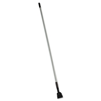 Rubbermaid Commercial FGM146000000 Snap-On Fiberglass 1 in. Diameter x 60 in. Dust Mop Handle - Gray/Black