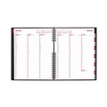 Notebooks & Pads | Brownline CB950C-BLK 11 in. x 8.5 in. 12-Month (Jan to Dec) 2025 CoilPro Weekly Appointment Book in Columnar Format - Black Lizard-Look Cover image number 3