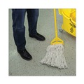 Just Launched | Boardwalk BWK220CCT 20 oz. Premium Cut-End Cotton Wet Mop Heads - White (12/Carton) image number 8