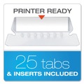 Just Launched | Pendaflex 04152 1/5 PIN 1/5-Cut Tabs Colored Reinforced Hanging Letter Folders - Pink (25/Box) image number 6