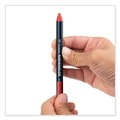 Back to School Sale | Tombow 51537 4.4 millimeter Wax-Based Marking Pencil - Red Wax/Navy Blue Barrel (10/Box) image number 4