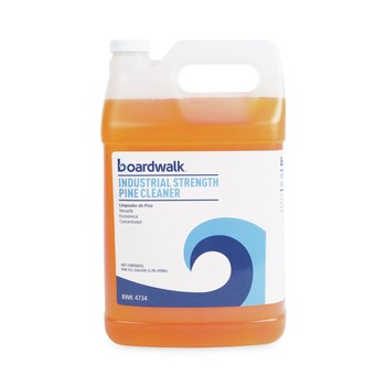 Boardwalk 597500-41ESSN 1 Gallon Industrial Strength Cleaner - Pine Scent (4/Carton)