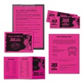 Just Launched | Astrobrights 22681 8.5 in. x 11 in. 24 lbs. Color Paper - Fireball Fuchsia (500/Ream) image number 3