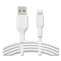 Electronic Adapters & Chargers | Belkin CAA001BT3MWH 9.8 ft. BOOST CHARGE Apple Lightning to USB-A ChargeSync Cable - White image number 0