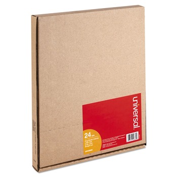 Universal UNV20830 11 in. x 8-1/2 in. Insertable Tab Index with 5 Assorted Tabs - Buff (24/Box)