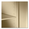Office Filing Cabinets & Shelves | Tennsco 1870-LGY 36 in. x 18 in. x 78 in. High Deluxe Cabinet - Light Gray image number 5