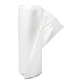 Trash Bags | Inteplast Group S303713N 30 gal. 13 microns 30 in. x 37 in. High-Density Interleaved Commercial Can Liners - Clear (25 Bags/Roll, 20 Rolls/Carton) image number 2