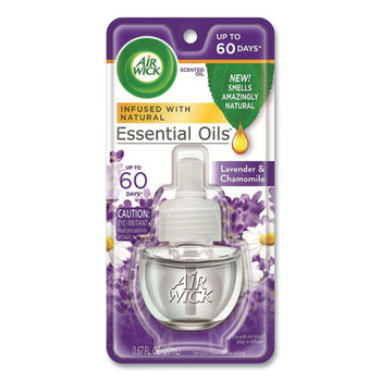 Air Wick 62338-78297 0.67 oz. Scented Oil Refill - Lavender and Chamomile (8/Carton)