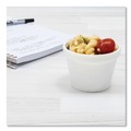 Just Launched | Dart 4J6 4 oz. Foam Bowl Containers - White (1000/Carton) image number 5