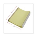 Dividers & Tabs | Universal UNV20861 Deluxe Extended Insertable Tab Indexes with 5 Clear Tabs - Buff (24/Box) image number 2