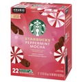 Coffee | Starbucks 12437832 Coffee K-Cups - Peppermint Mocha (4/Carton) image number 1
