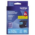 Ink & Toner | Brother LC105C Innobella 1,200 Page-Yield Super High-Yield Ink - Cyan image number 0
