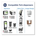 Paper Towels and Napkins | Tork 109906 2-Ply 6.5 in. x 8.5 in. Xpressnap Interfold Dispenser Napkins - Natural (12/Carton) image number 4