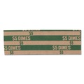 Office & Office Supplies | Pap-R Products 30010 5 Dollar Dimes Flat Coin Wrappers (1000/Box) image number 2