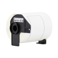 Labels | Brother P-Touch DK1247 DK1247 4.07 in. x 6.4 in. Label Tape - Black on White image number 3