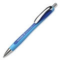 Back to School Sale | Schneider 132503 Slider Rave XB Extra-Bold 1.4 millimeter Retractable Ballpoint Pen - Blue Ink/Blue/Light Blue Barrel image number 2