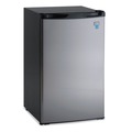 Breakroom Supplies | Avanti RM4436SS 19 1/2 in. W x 22 in. D x 33 in. H 4.4 Cubic Feet Refrigerator - Black/Stainless Steel image number 0