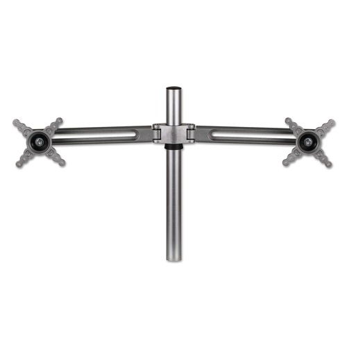 Office & Office Supplies | Fellowes Mfg Co. 8042901 Lotus Dual Monitor Arm Kit Supports 13 lbs. For 26 in. Monitors - Silver image number 0