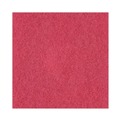 Cleaning & Janitorial Accessories | Boardwalk BWK4016RED 16 in. Buffing Floor Pads - Red (5/Carton) image number 5
