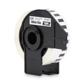 Labels | Brother DK2211 1.1 in. x 50 ft. Continuous Film Label Tape - White (1-Roll) image number 1