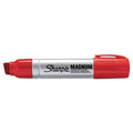 Permanent Markers | Sharpie 44002 Broad Chisel Tip Magnum Permanent Marker - Red image number 1