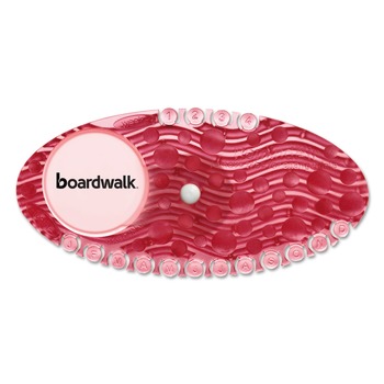 Boardwalk CURVP010I060M01AAS8100 Curve Air Freshener - Spiced Apple, Red (10/Box, 6 Boxes/Carton)