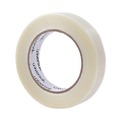 Tapes | Universal UNV30024 3 in. Core 24 mm. x 54.8 m. #120 Utility Grade Filament Tape - Clear (1-Roll) image number 1