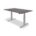 Office Desks & Workstations | Fellowes Mfg Co. 9650001 Levado 48 in. x 24 in. Laminate Table Top - Gray Ash image number 1