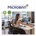 Back to School Sale | Fellowes Mfg Co. 8037601 Professional Series 15 in. x 2 in. x 14.5 in. Back Support with Microban Protection - Black image number 4