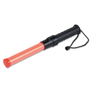 Tatco 25400 1.5 in. x 13.3 in. LED Safety Baton -Red