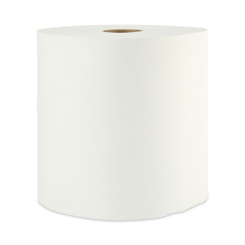 Paper Towels and Napkins | Boardwalk BWK35XTRA 1-Ply 8 in. x 800 ft. Xtra Roll Towels - White (6 Rolls/Carton) image number 0
