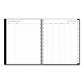 Notebooks & Pads | Blue Sky 134433 11 in. x 8.5 in. 2025-2026 Teacher's Solid Black Weekly/Monthly Lesson Planner - Black Cover image number 6
