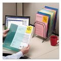 Just Launched | Smead 85750 Poly Organized Up Slash Jackets - Letter, Clear/Trans Assortment (5/Pack) image number 4