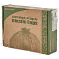 Trash Bags | Stout by Envision G3344B11 33 in. x 44 in. 39-Gallon 1.1 mil. Controlled Life-Cycle Plastic Trash Bags - Brown (40/Box) image number 5