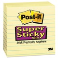 Notebooks & Pads | Post-it Notes Super Sticky 675-6SSCY 4 in. x 4 in. Note Ruled Pads in Canary Yellow (6/Pack) image number 0