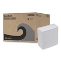 Paper Towels and Napkins | Boardwalk BWK8302 12 in. x 7 in. Tallfold Dispenser Napkin - White (10000/Carton) image number 3