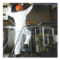 Safety & First Aid | Ansell 49105 A20 Breathable Particle Protection Coveralls with Zip Closure - Double Extra Large, White (24/Carton) image number 4