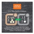 Food Trays, Containers, and Lids | World Centric TRSC17S 8.3 x 4.9 x 0.7 Fiber Paper Trays - Natural (500/Carton) image number 9