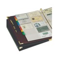 Copy & Printer Paper | Cardinal 7856 000 Business Card Refill Pages for 2 x 3.5 Cards - Clear (10/Pack) image number 1