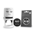 Office & Office Supplies | NIO 071509 1.56 in. Diameter Self-Inking Stamp with Voucher and Fancy Gray Ink Pad image number 0