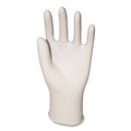 Disposable Gloves | Boardwalk BWK315MBX 4 mil 9.5 in. Long Powder-Free Synthetic Vinyl Gloves - Medium, Beige (100/Box) image number 1